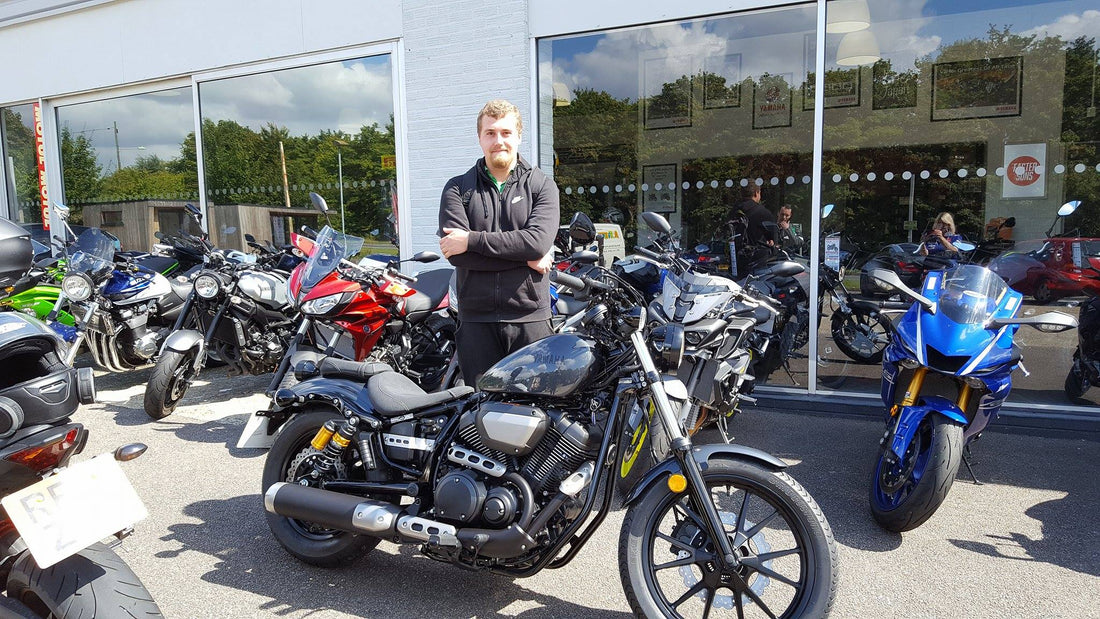 Karolis and his new XV950R