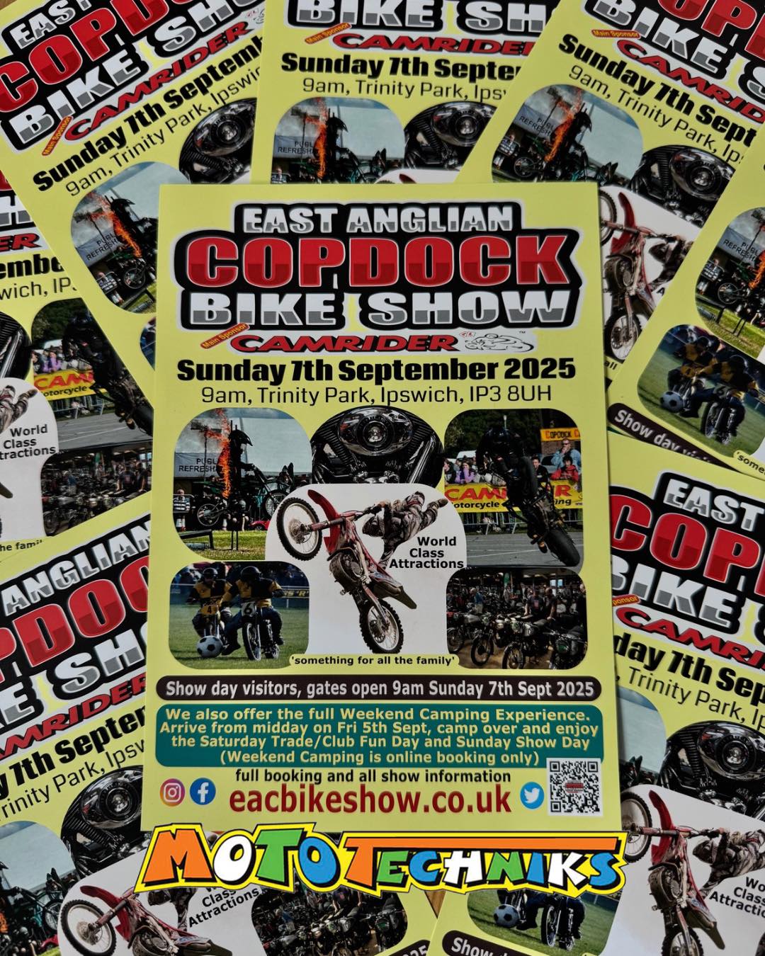 East Anglian Copdock Bike Show | Sunday 7 September 2025