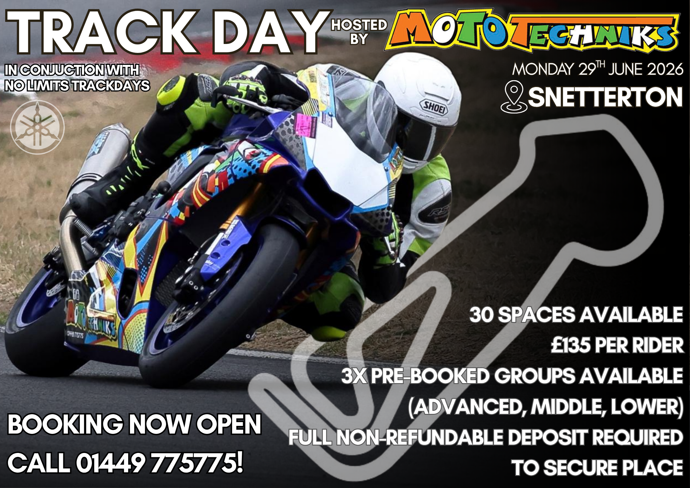Track Day | Snetterton | Monday 29 June 2026