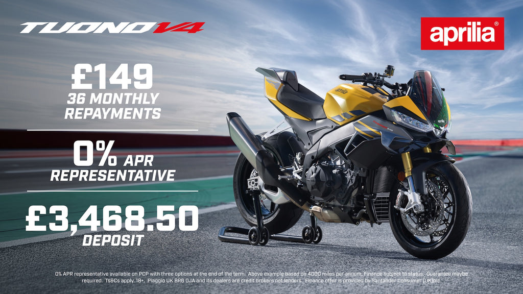 Aprilia Tuono V4 1100 Scorpion Yellow
