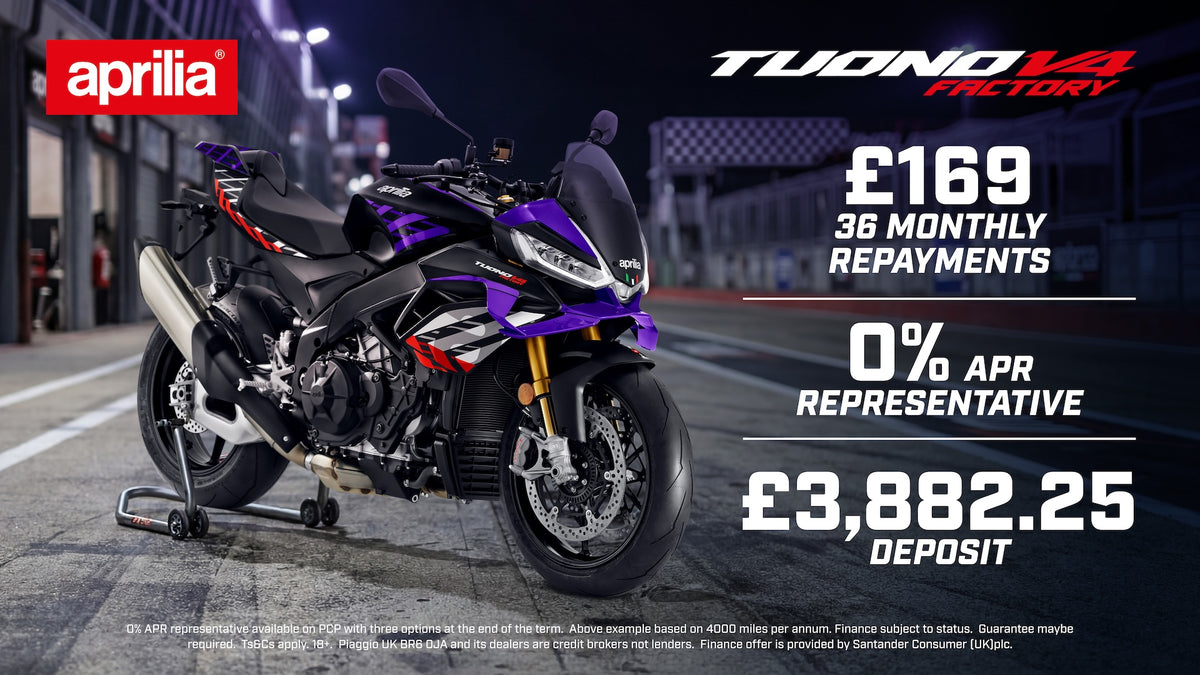 Aprilia Tuono V4 Factory Shakedown Indigo