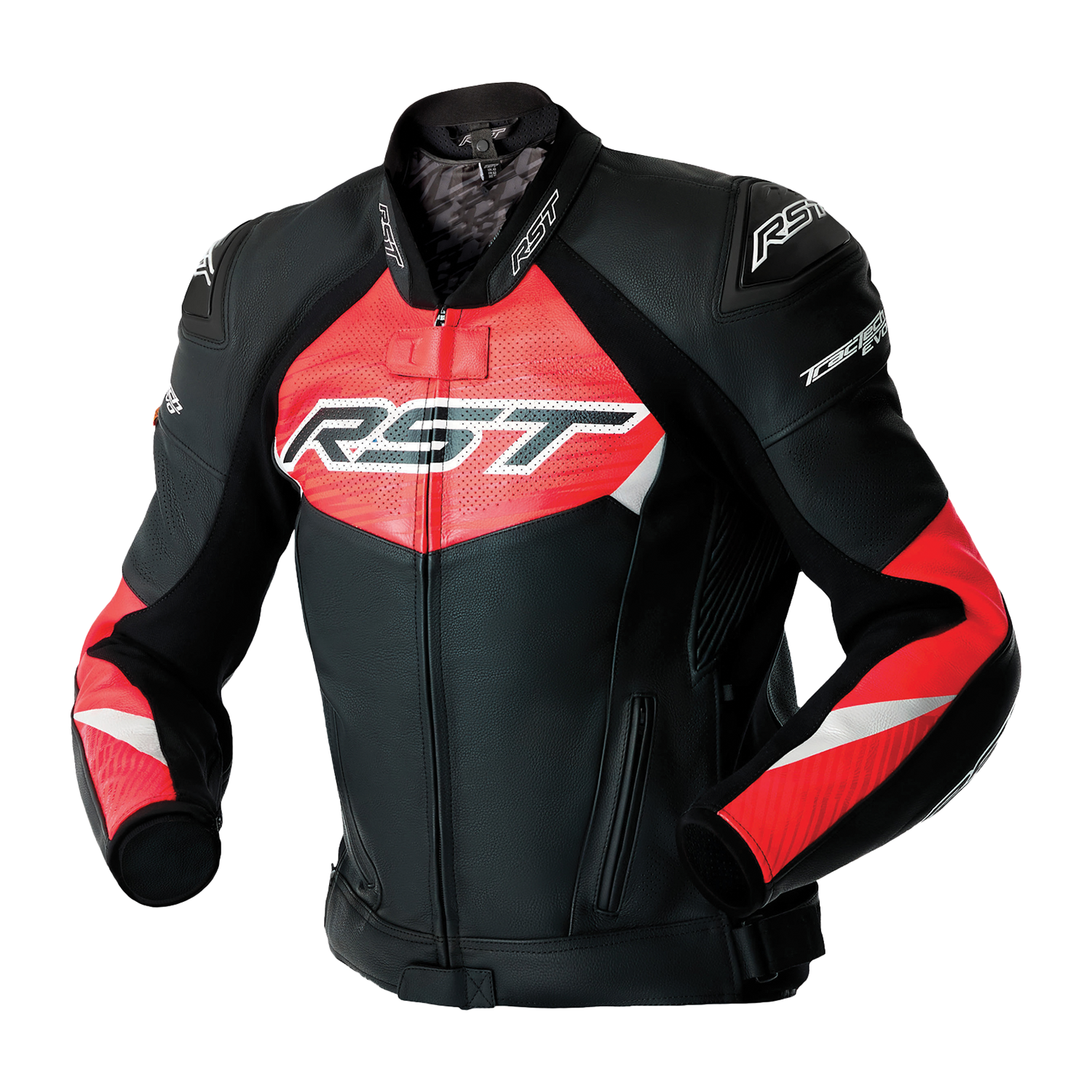 RST Tractech Evo D3O Leather Motorcycle Jacket