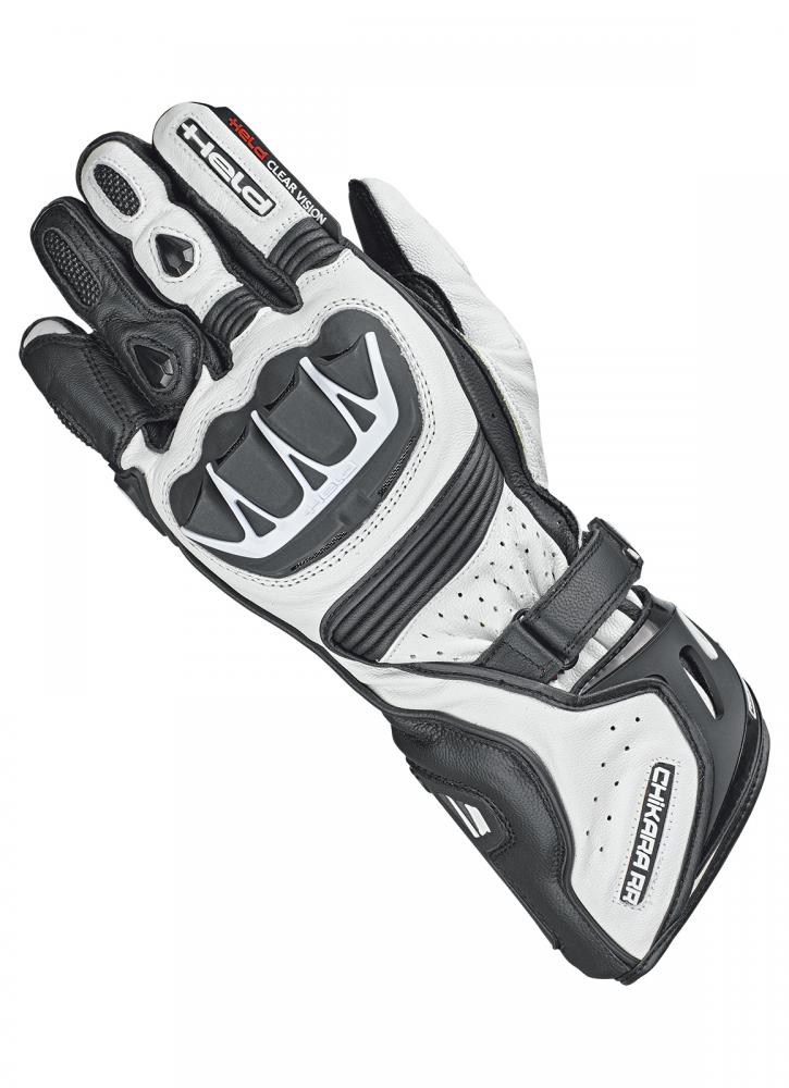 Held Chikara GTX RR Motorcycle Gloves Black-White