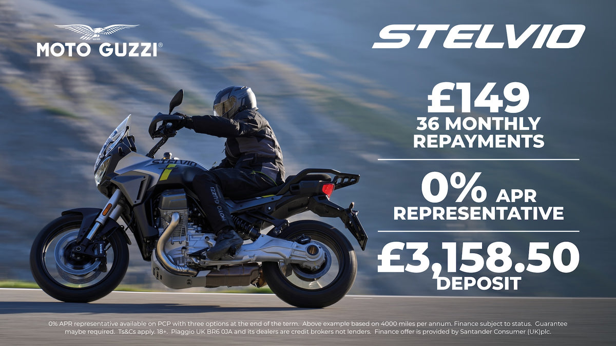 Moto Guzzi Stelvio Green Hiking