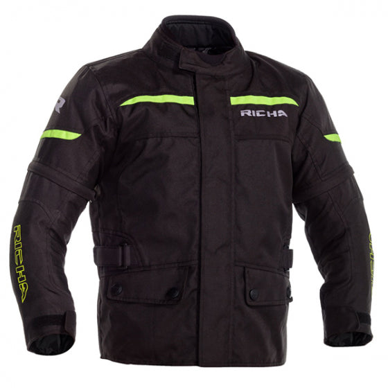 RICHA TIPO Junior Jacket BLK/FLUO