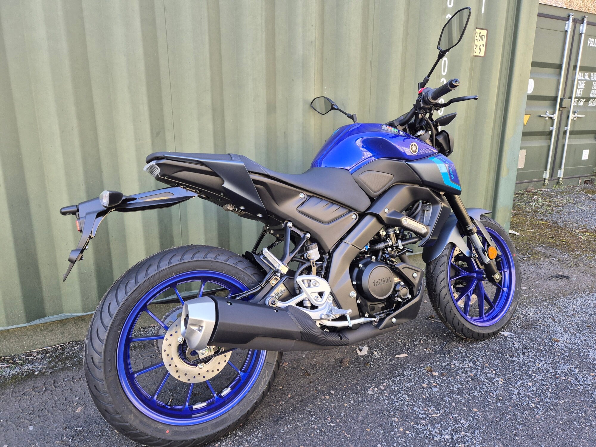 Yamaha MT-125 - Icon Blue - In stock