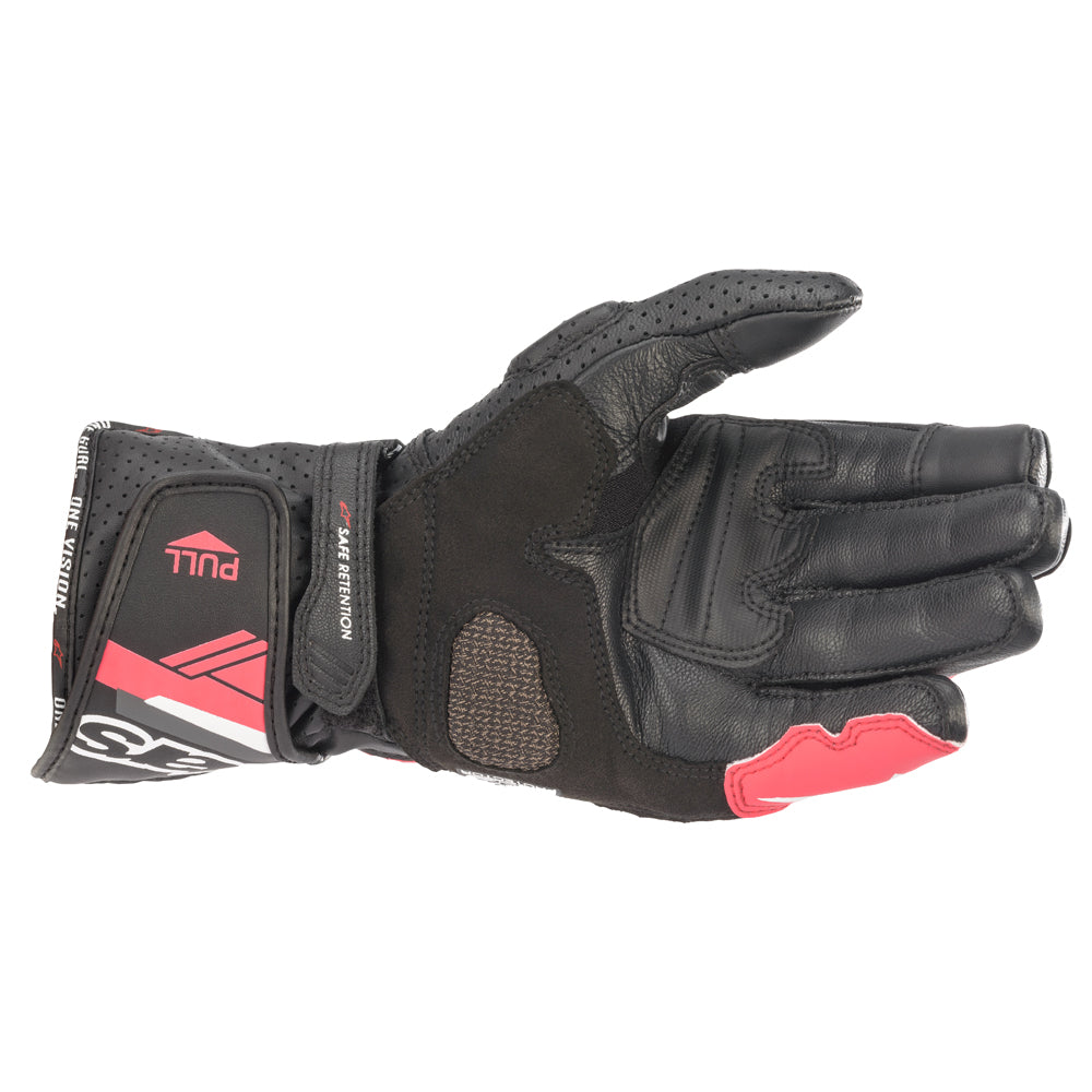 Alpinestars Stella SP-8 v3 Motorcycle Gloves b/w Diva Pink