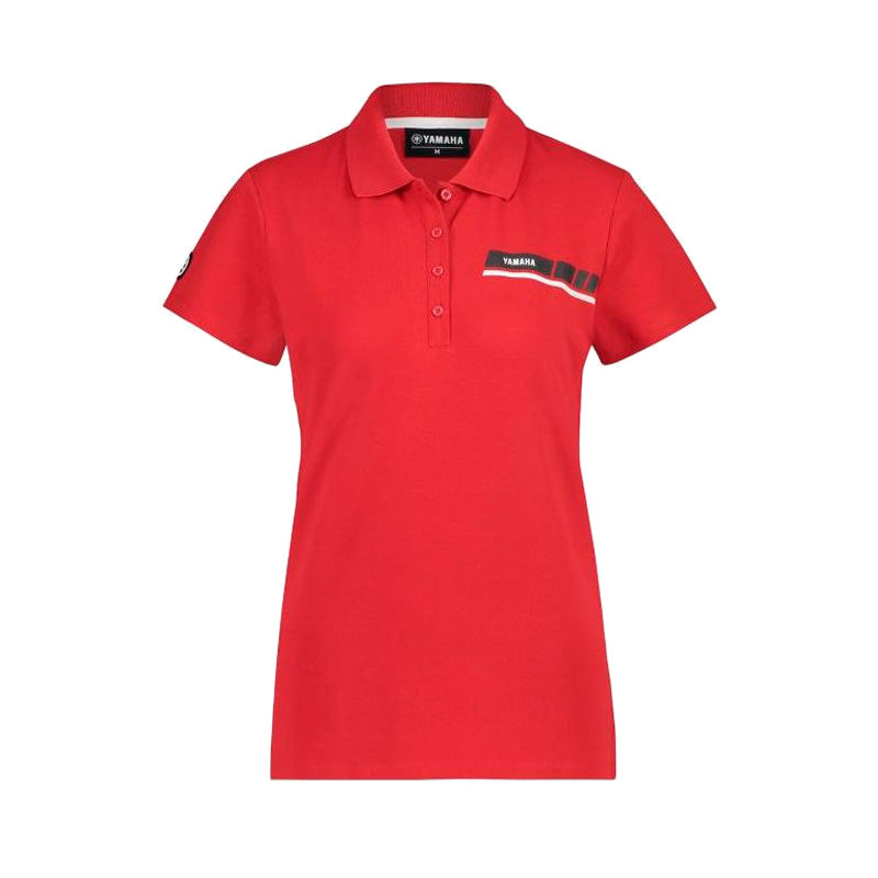 Yamaha Ladies Revs Forbes Polo Shirt – Red
