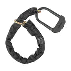Hiplok DXXL D-Lock and Chain - All Black
