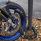 Hiplok DXXL D-Lock and Chain - All Black