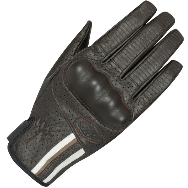 Segura Ladies Romeo Brown Leather Motorcycle Gloves