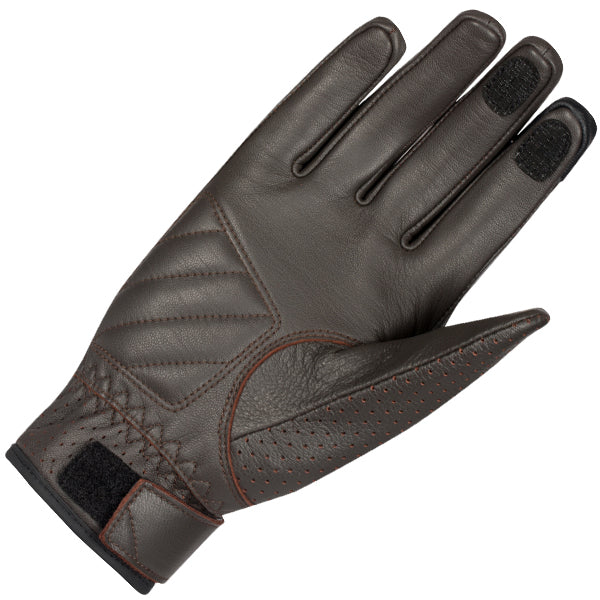 Segura Ladies Romeo Brown Leather Motorcycle Gloves