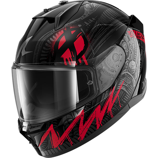 Shark D-Skwal 3 Shiever KAR Motorcycle Helmet