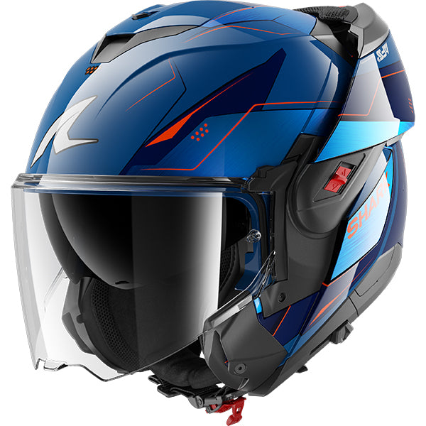 Shark OXO Mekarium BUO Motorcycle Helmet