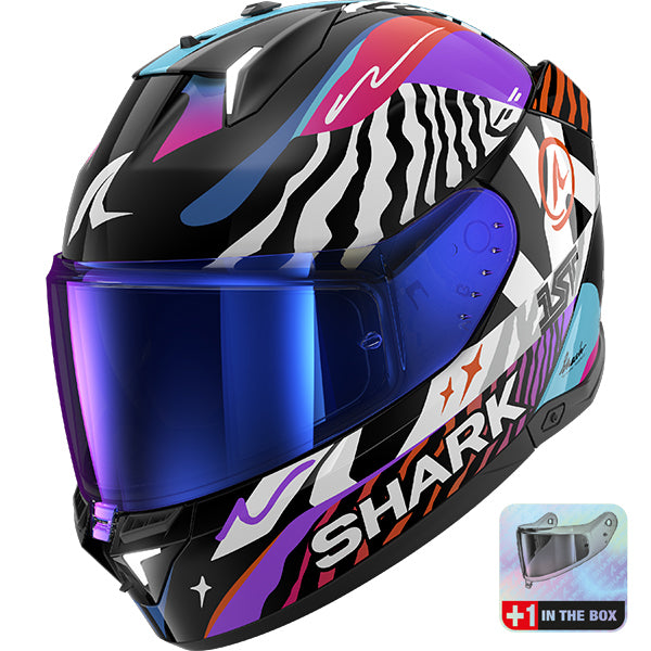 Shark Skwal i3 Speed-Fancy KWO Motorcycle Helmet