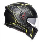 AGV K5-S Tornado Helmet Black/Fluro Motorcycle Helmet