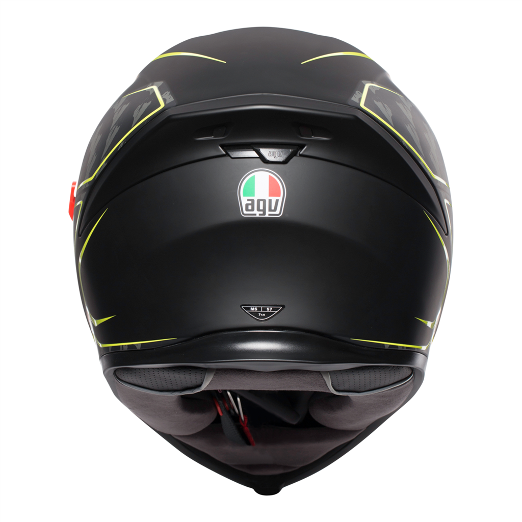 AGV K5-S Tornado Helmet Black/Fluro Motorcycle Helmet