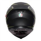 AGV K5-S Tornado Helmet Black/Fluro Motorcycle Helmet