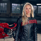 Richa Paige Leather Ladies Motorcycle Jacket