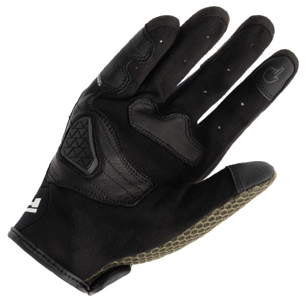 Richa Stradale AP-X Mesh Green Motorcycle Gloves