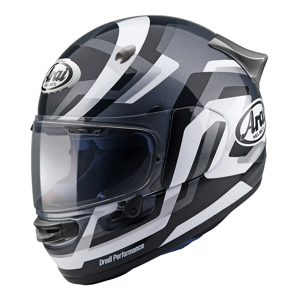 ARAI QUANTIC SNAKE WHITE MOTORCYCLE HELMET