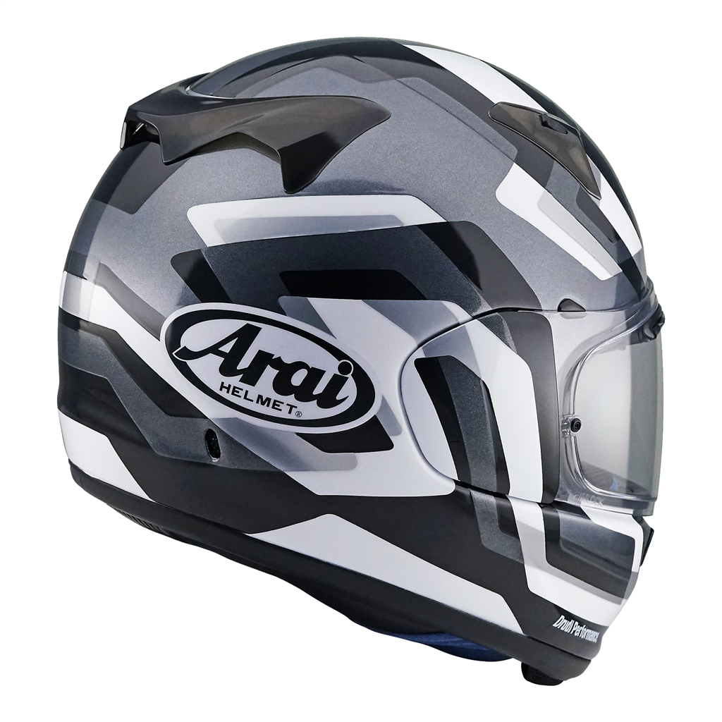 ARAI QUANTIC SNAKE WHITE MOTORCYCLE HELMET