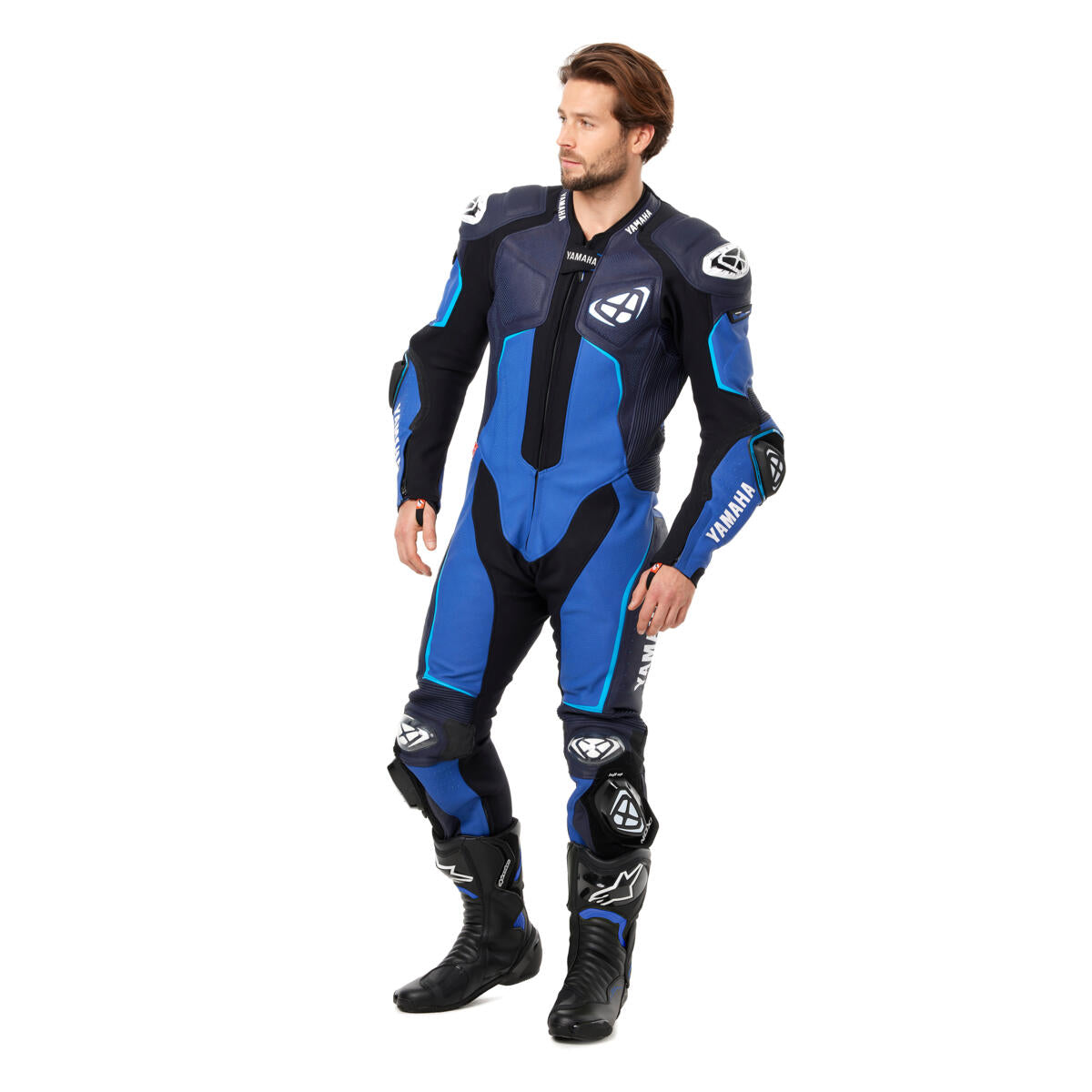Yamaha R-Series Leather Motorcycle Racing Suit