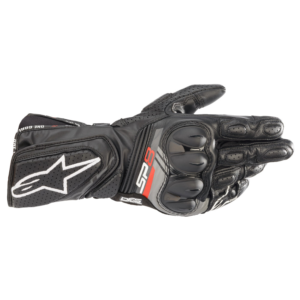Alpinestars SP-8 V3 Motorcycle Gloves Black