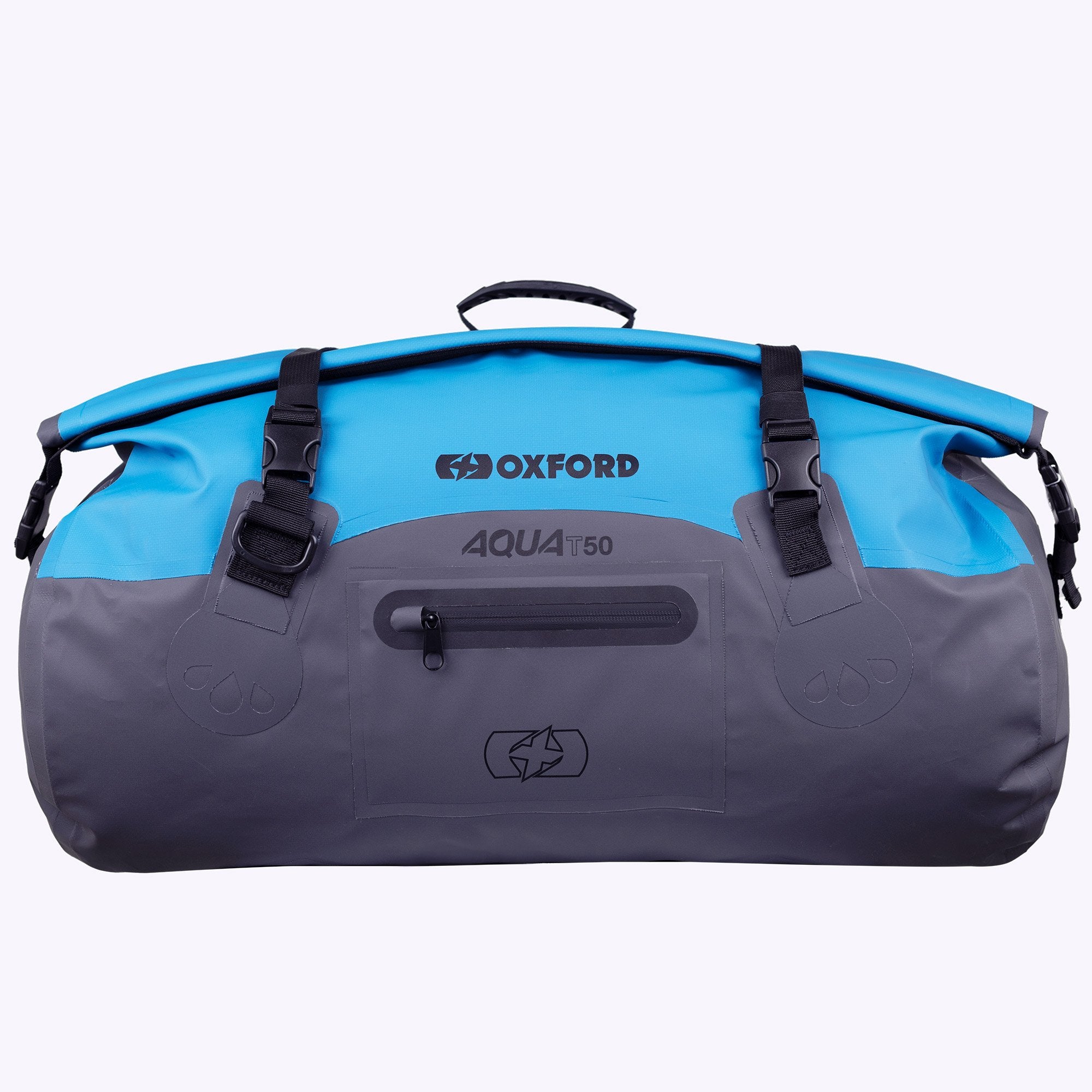 Oxford Aqua T-50 Roll Bag - Blue/Grey