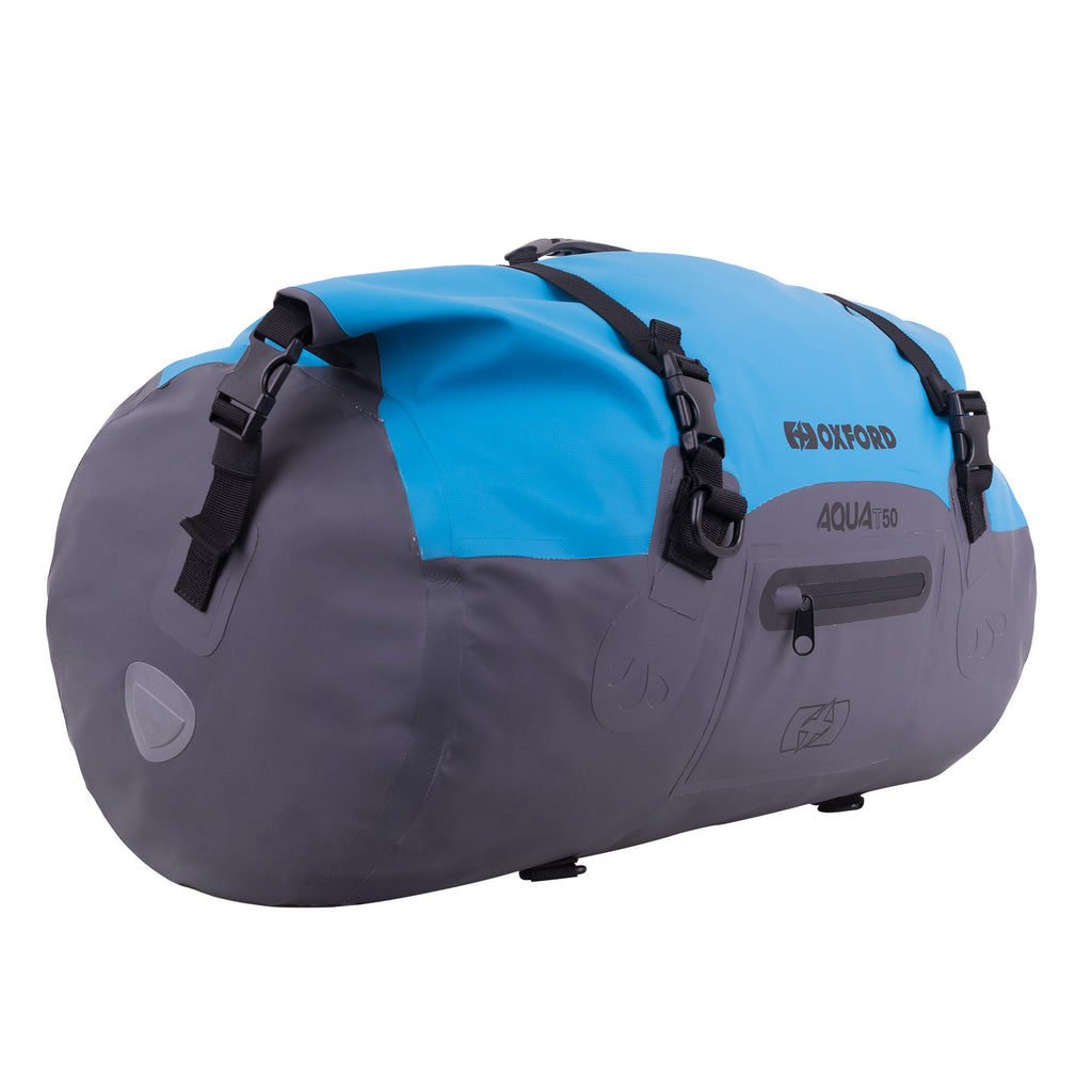 Oxford Aqua T-50 Roll Bag - Blue/Grey