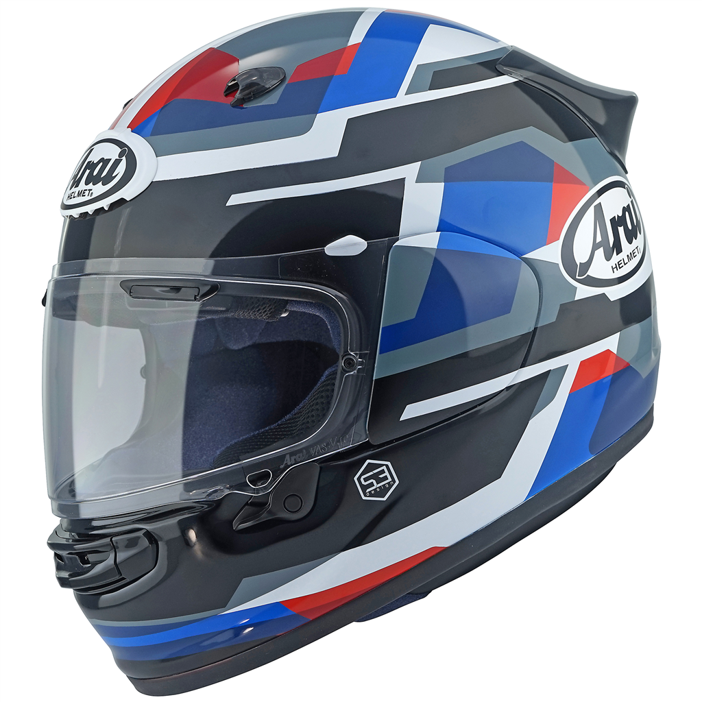 Arai Quantic Abstract Motorcycle Helmet
