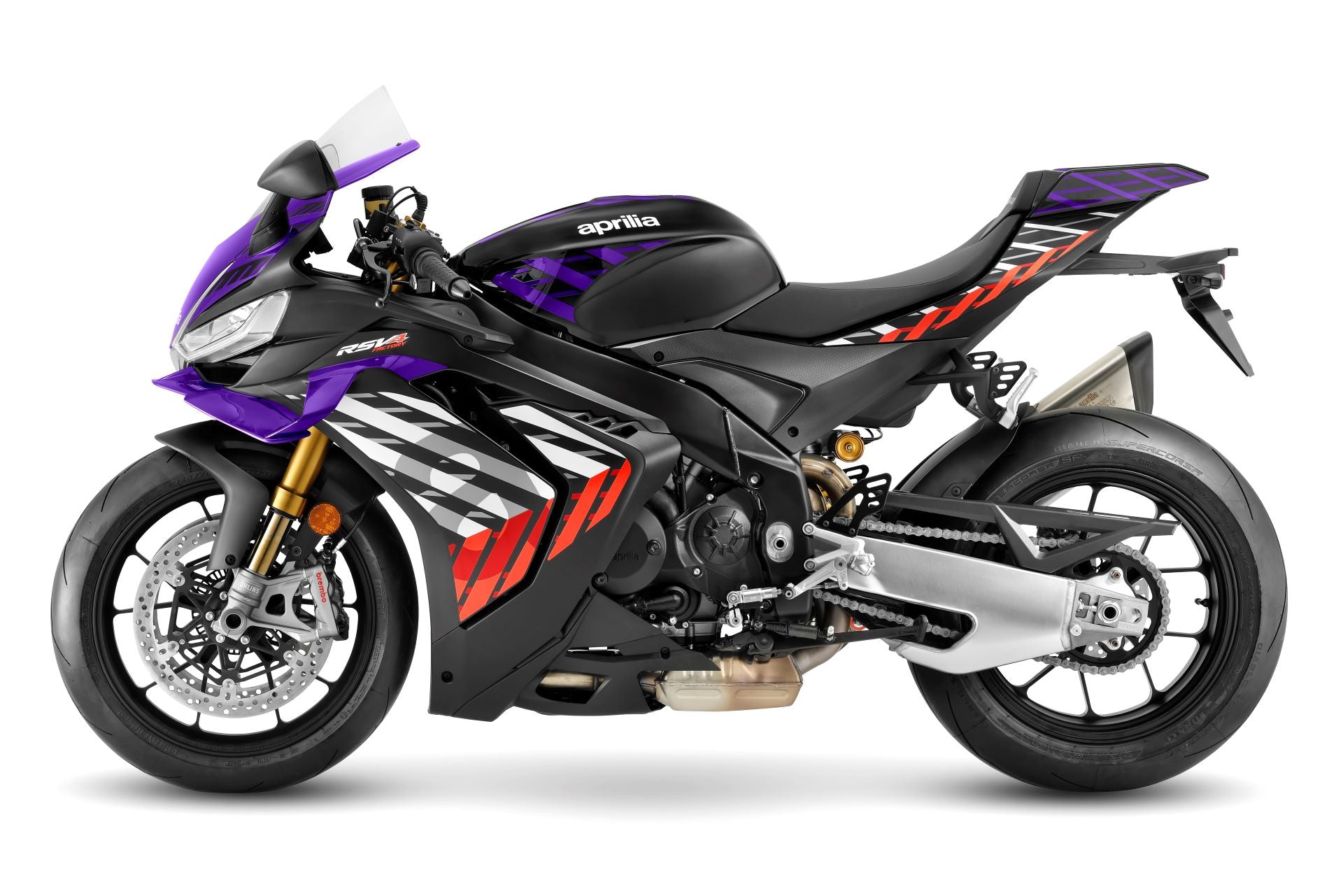 Aprilia RSV4 Factory Shakedown Indigo