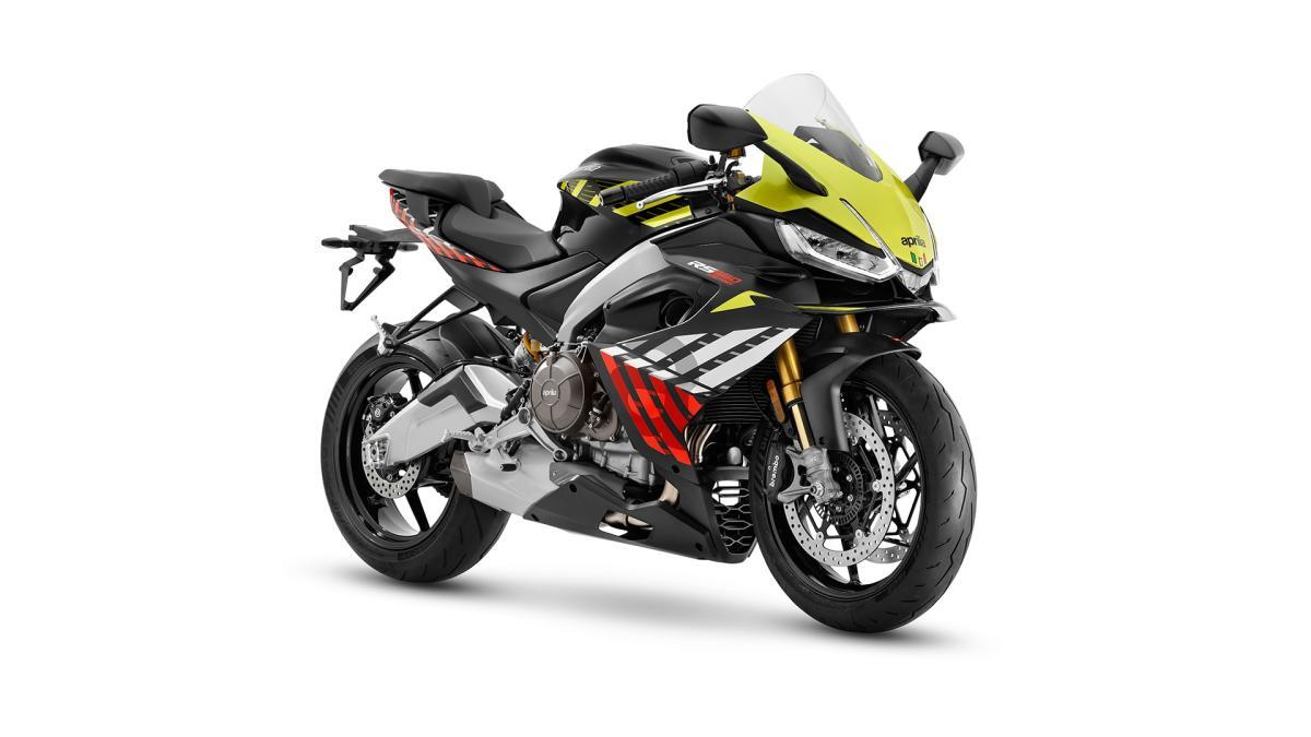Aprilia RS 660 Factory Shakedown Yellow Pre-Reg