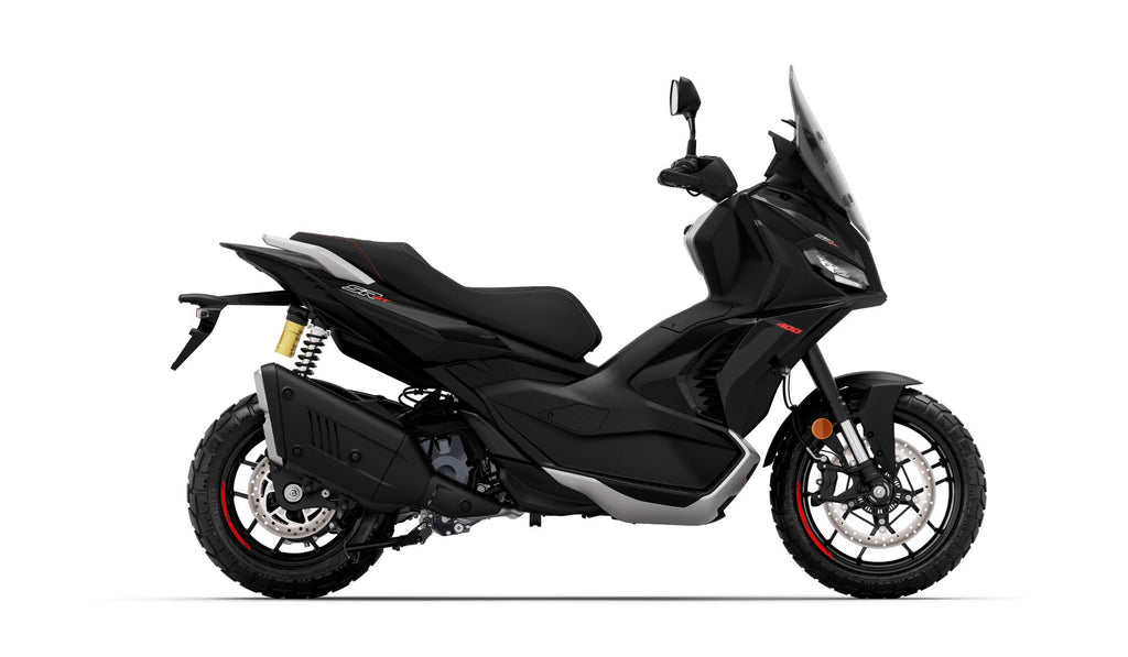 Aprilia SRGT 400 Rugged Black
