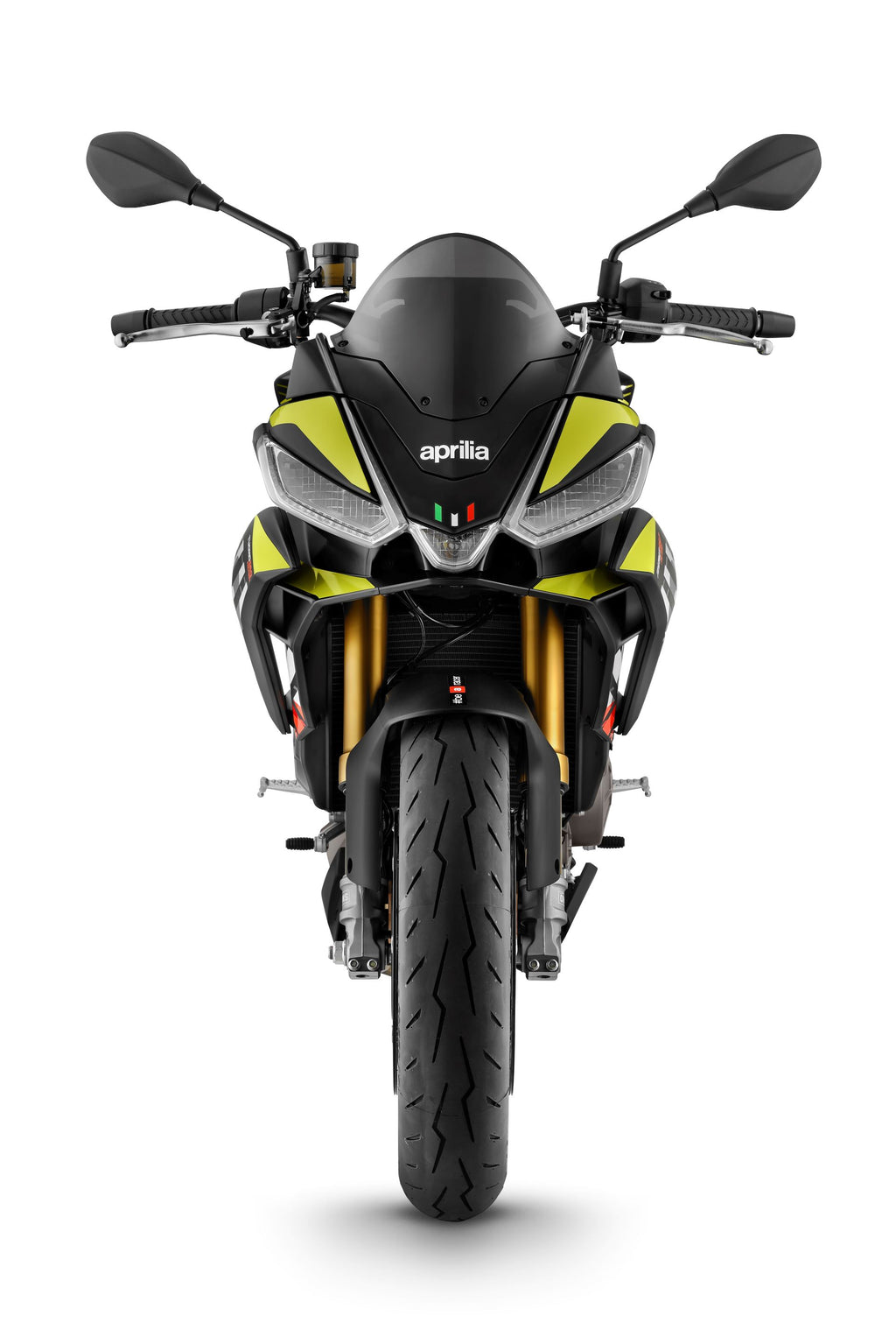 Aprilia Tuono 660 Factory Shakedown Yellow