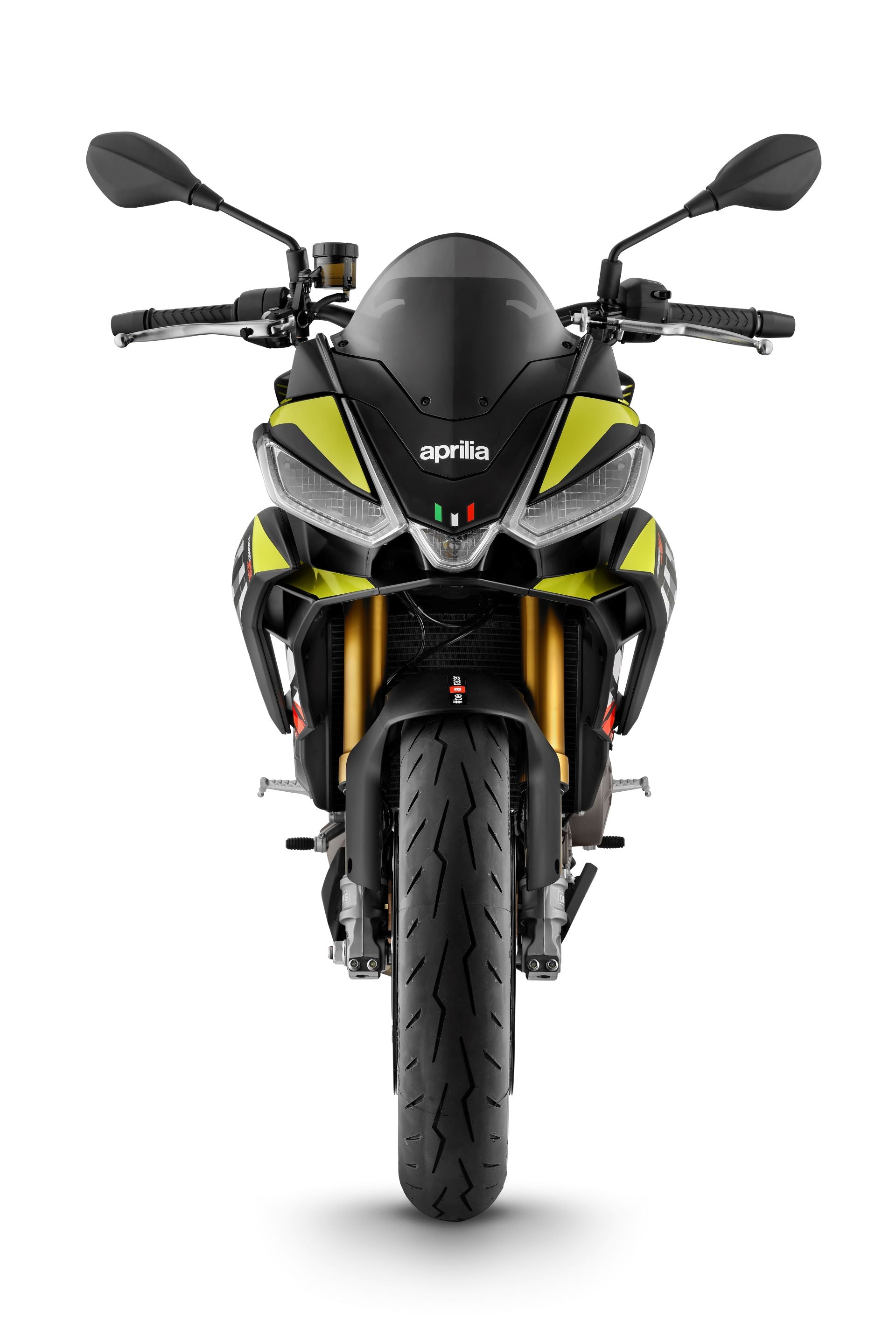 Aprilia Tuono 660 Factory Shakedown Yellow