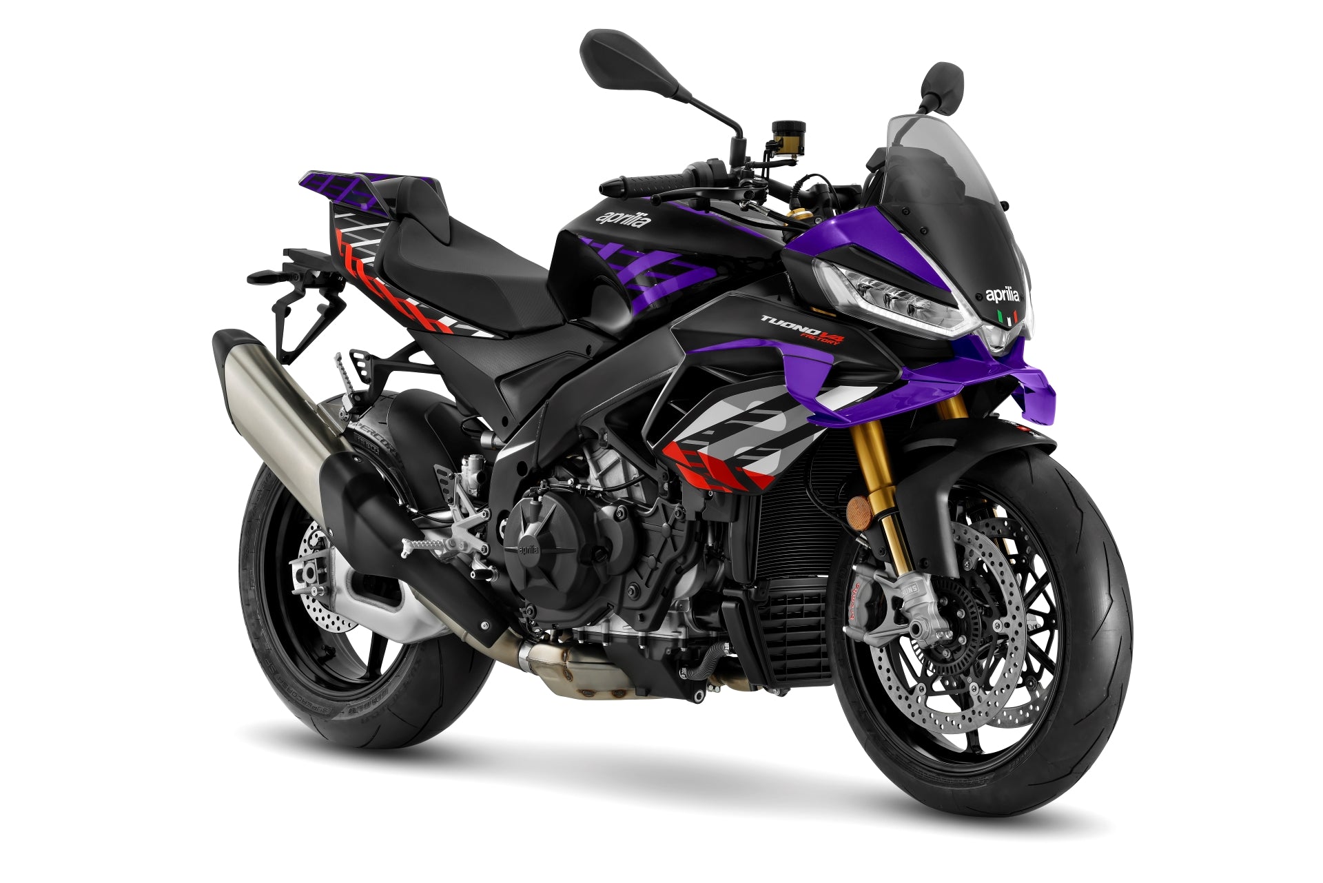 Aprilia Tuono V4 Factory Shakedown Indigo