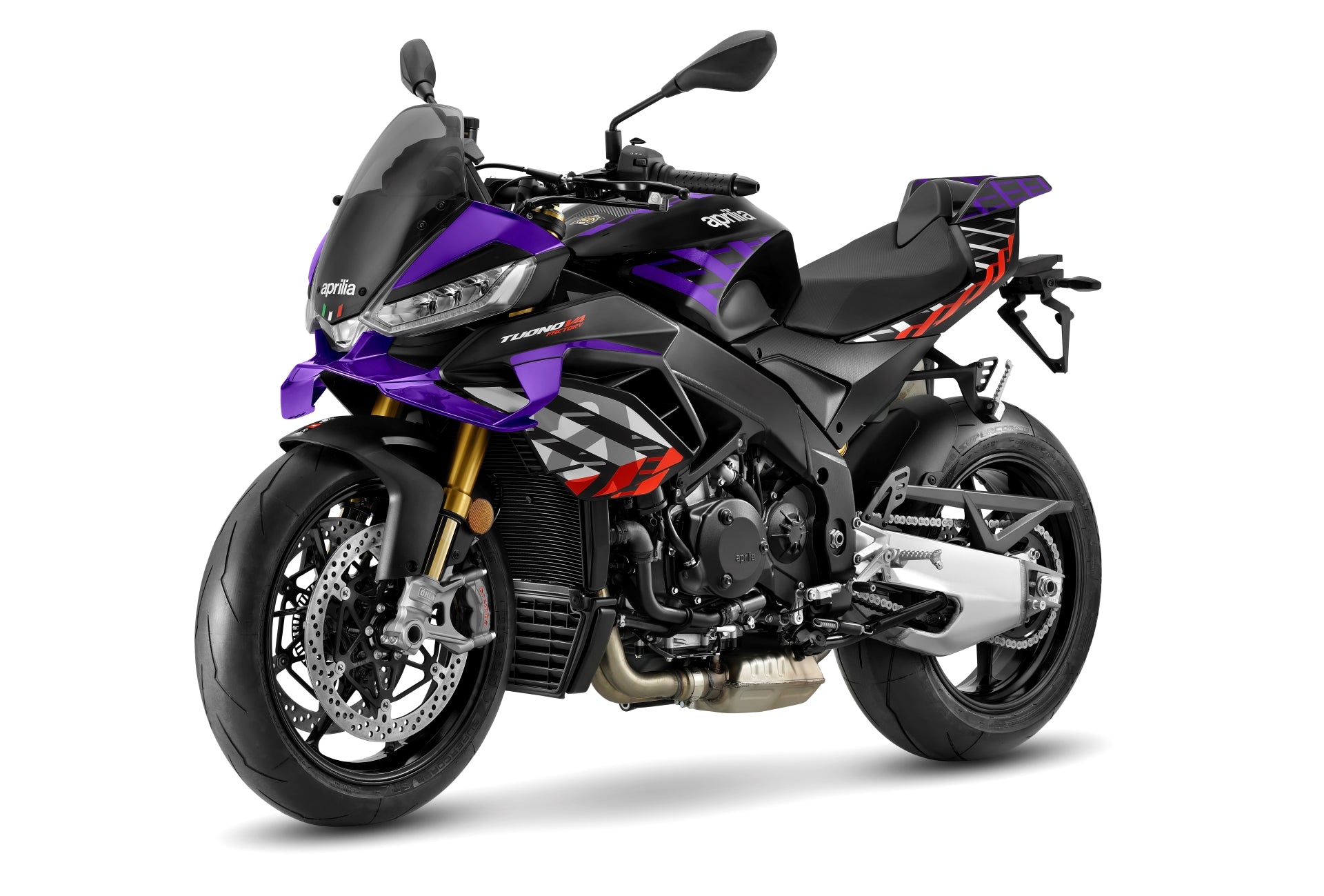 Aprilia Tuono V4 Factory Shakedown Indigo