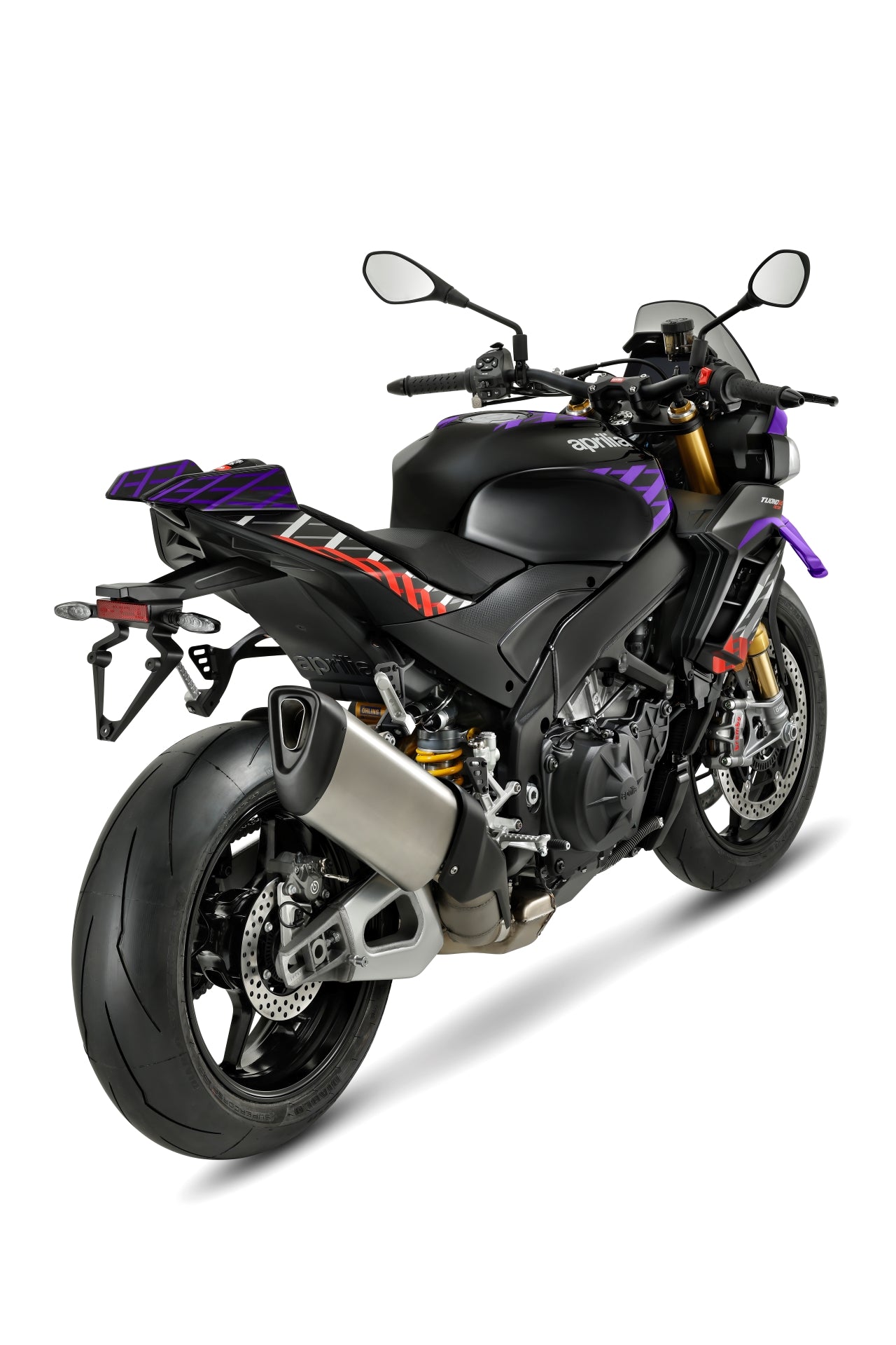 Aprilia Tuono V4 Factory Shakedown Indigo