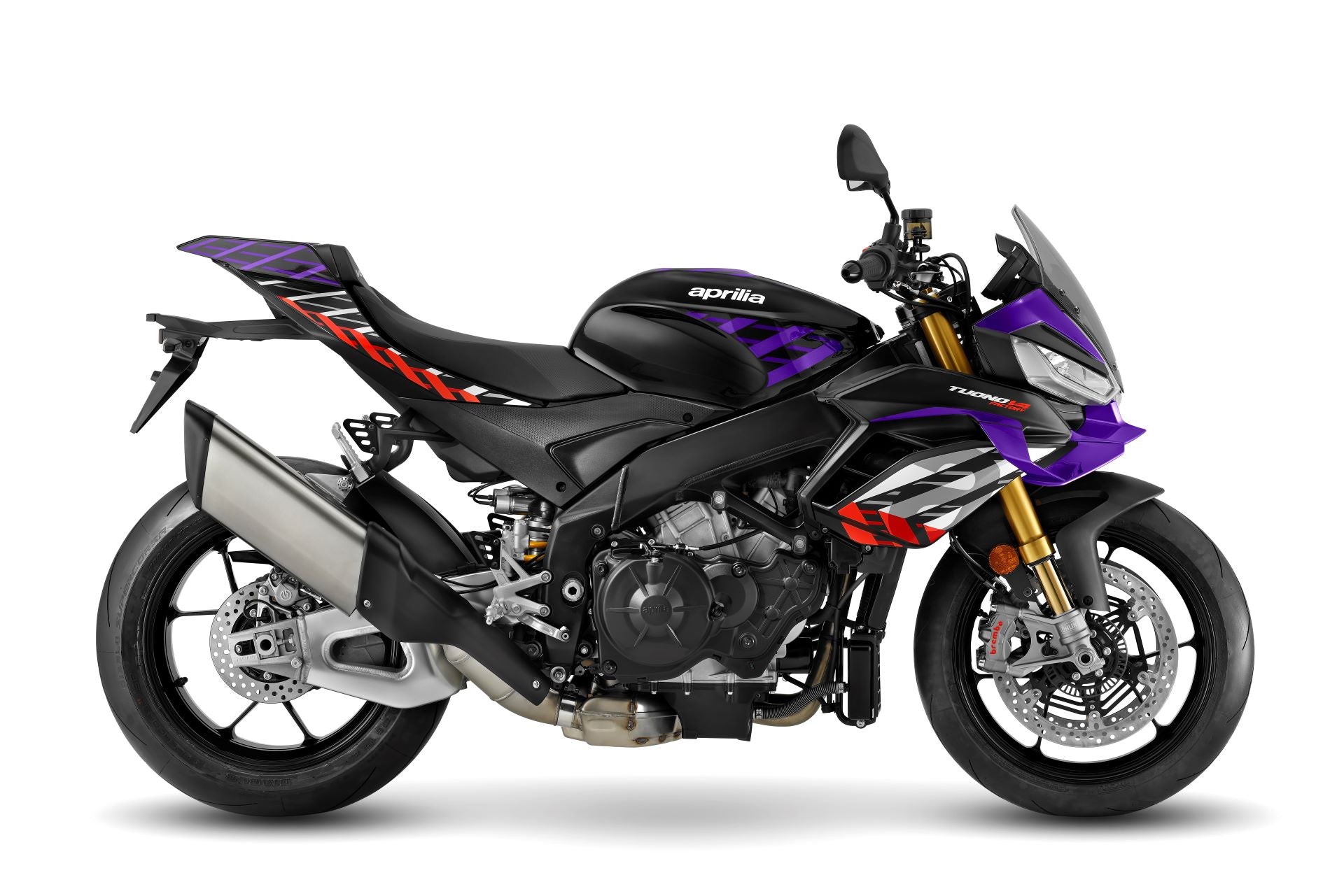 Aprilia Tuono V4 Factory Shakedown Indigo