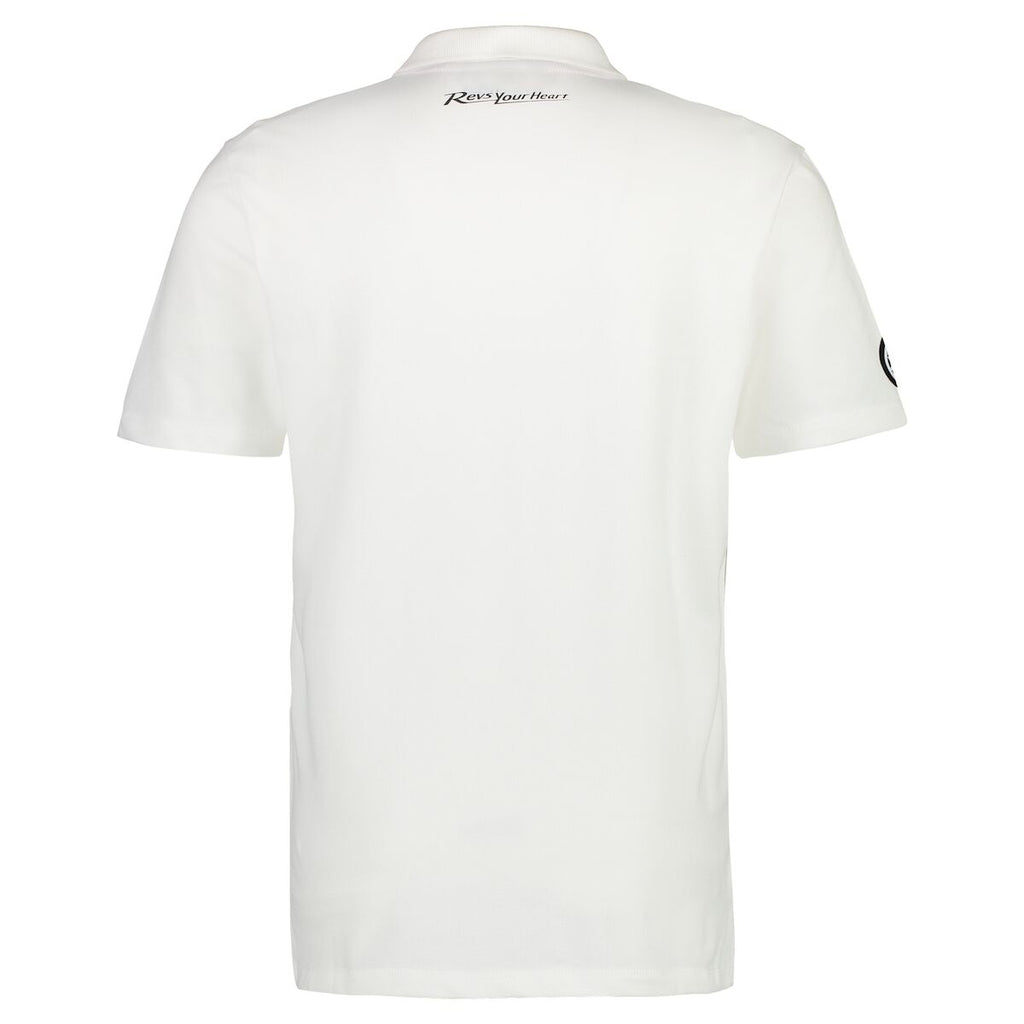 Yamaha Revs Mens Yass Polo White