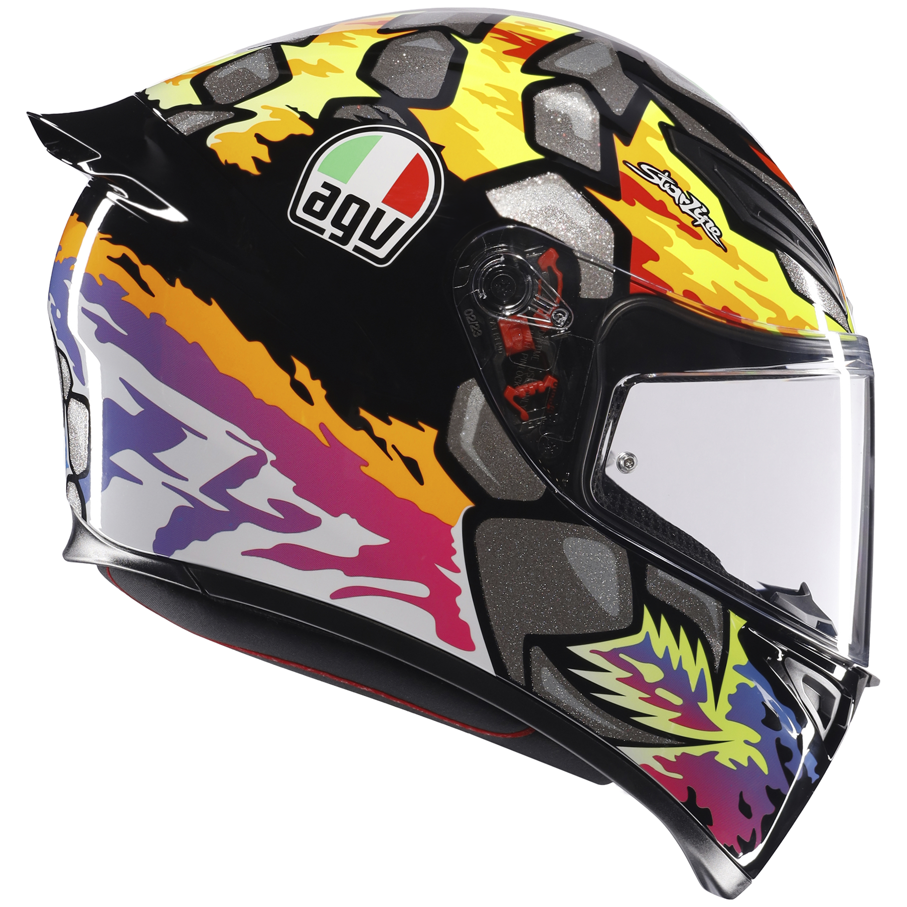 agv k1 replica Agv K1-S Bezzecchi 2023 Replica Motorcycle Helmet – Mototechniks