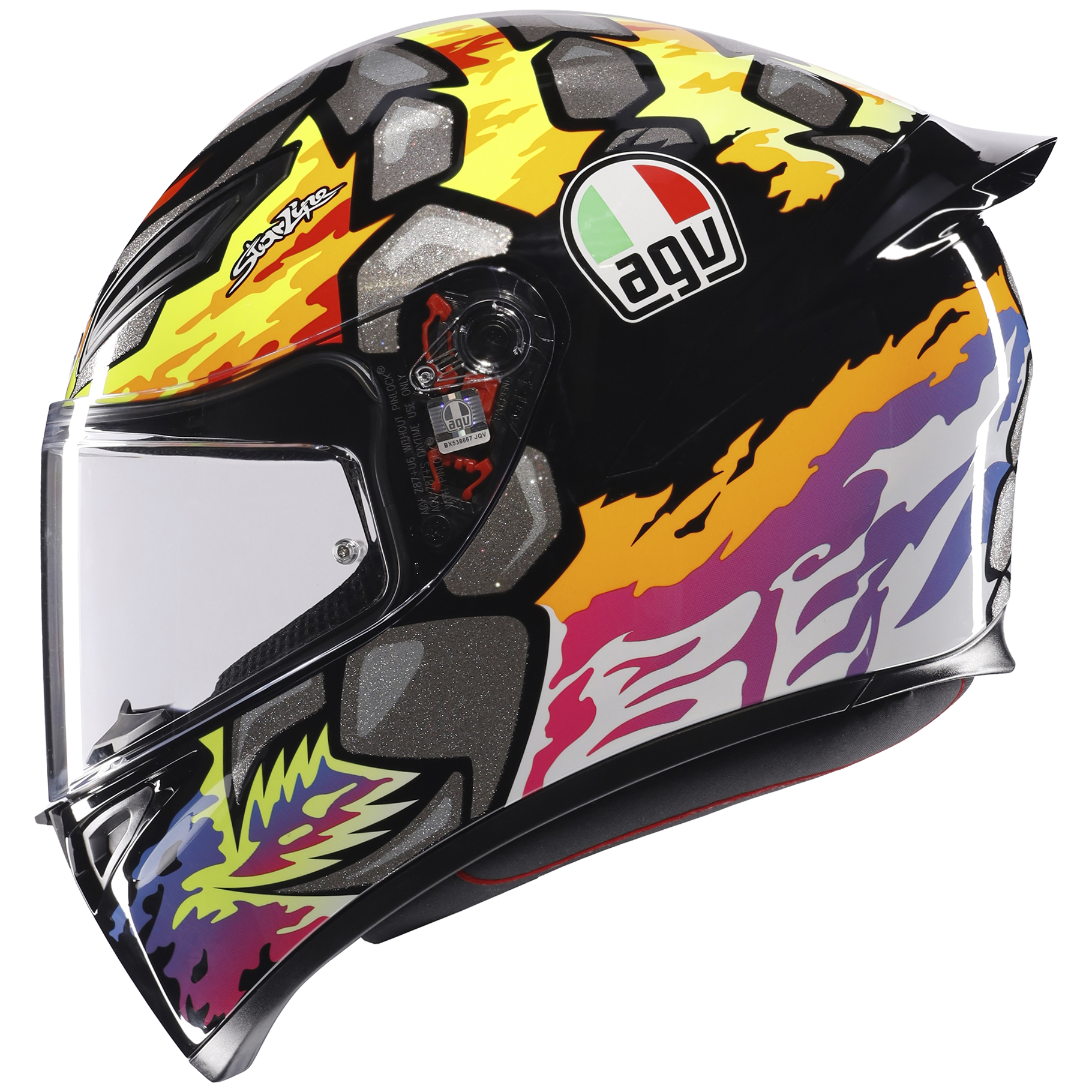 Agv K1-S Bezzecchi 2023 Replica Motorcycle Helmet