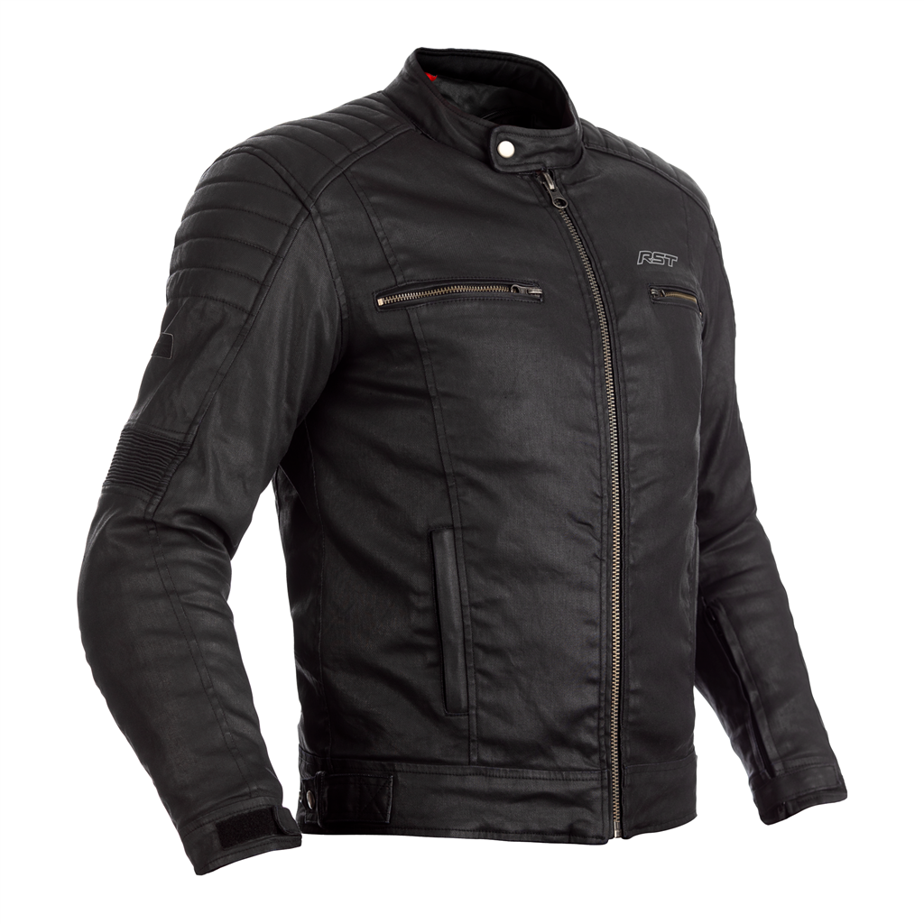 RST Brixton CE Textile Motorcycle Jacket - Black
