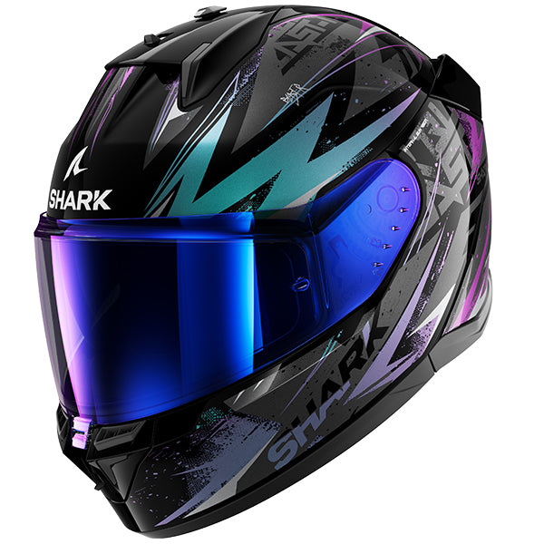 Shark D-Skwal 3 Blast-R KGX Motorcycle Helmet