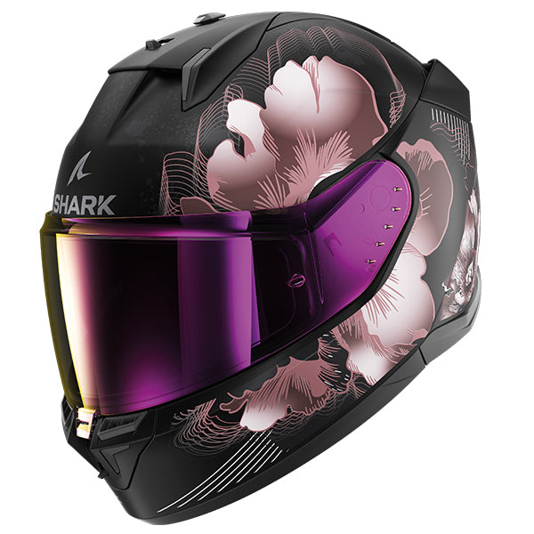 Shark D-Skwal 3 Mayfer KVQ Motorcycle Helmet