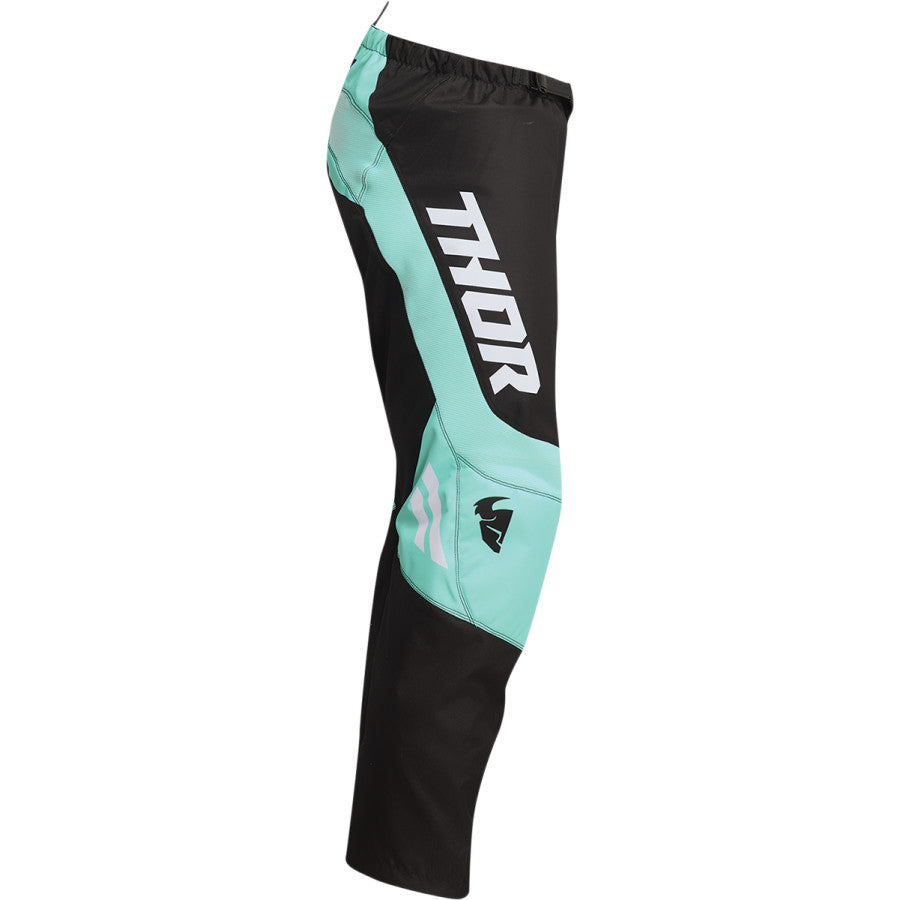 Kids Sector Chev Black/Mint Pant