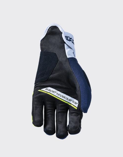 Five E3 Evo Motorcycle Gloves Fluo/Black