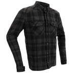 Richa Men's Forest Check Motorcycle Shirt - Black/Grey