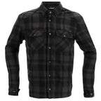 Richa Men's Forest Check Motorcycle Shirt - Black/Grey